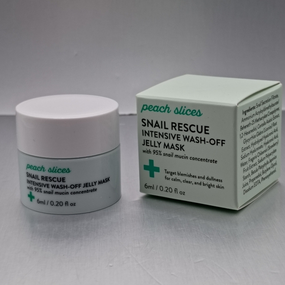 Peach & Lily Other - 5 For $25 Item🌸 Peach Slices Snail Rescue Intensive Wash Off Jelly Mask